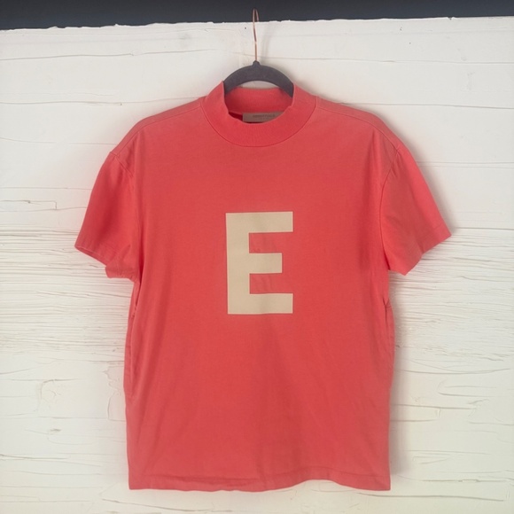 Essentials Kids Coral T-Shirt Dress | Size 6/7 - Picture 3 of 10